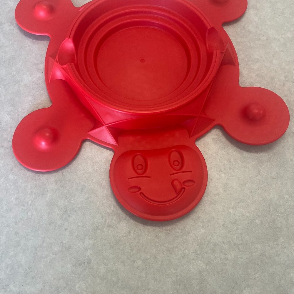 VIATEK Turtle Pie Holder Car Carrier Safe Transport Red Plastic